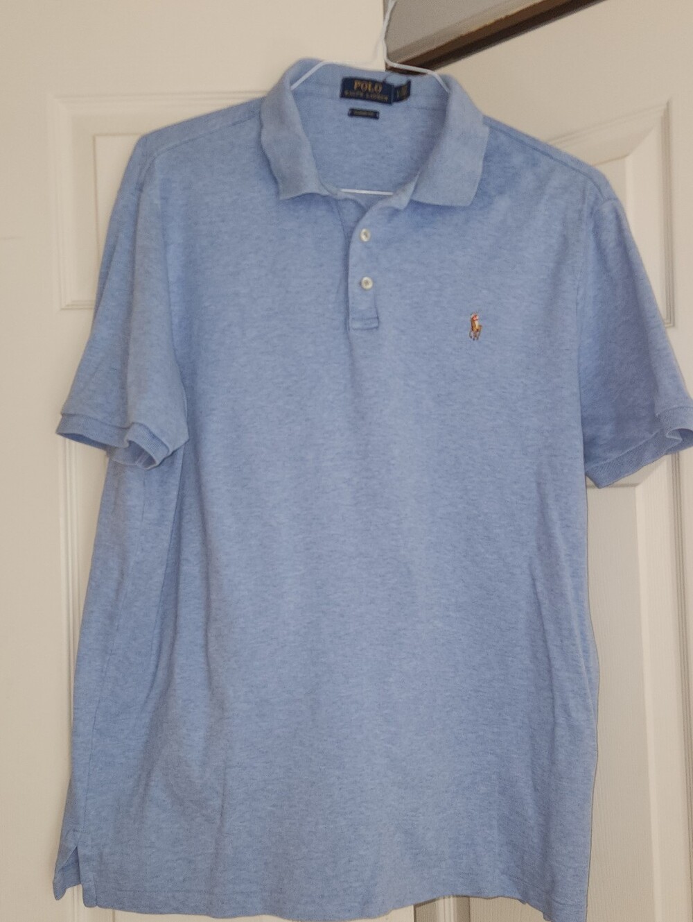 Polo by Ralph Lauren Light Blue Short-Sleeve Polo Shirt